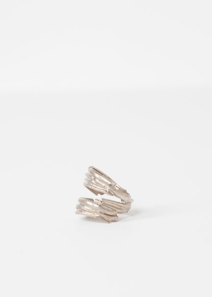 Silver Coil Ring in Sterling